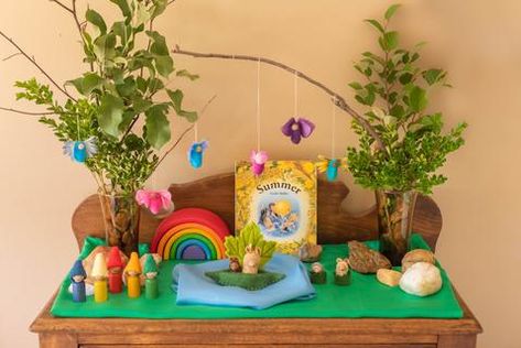 How to Make a Seasonal Nature Table– Sarah's Silks