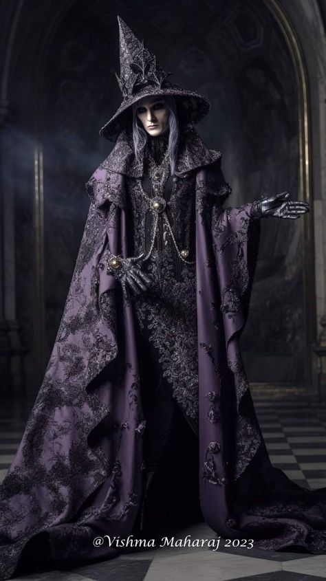 Fantasy Magician, Star Trek Rpg, Male Witch, Wizard Costume, Fantasy Witch, Wedding Outfit Men, Halloween Men, Fantasy Gowns, Witch Costume