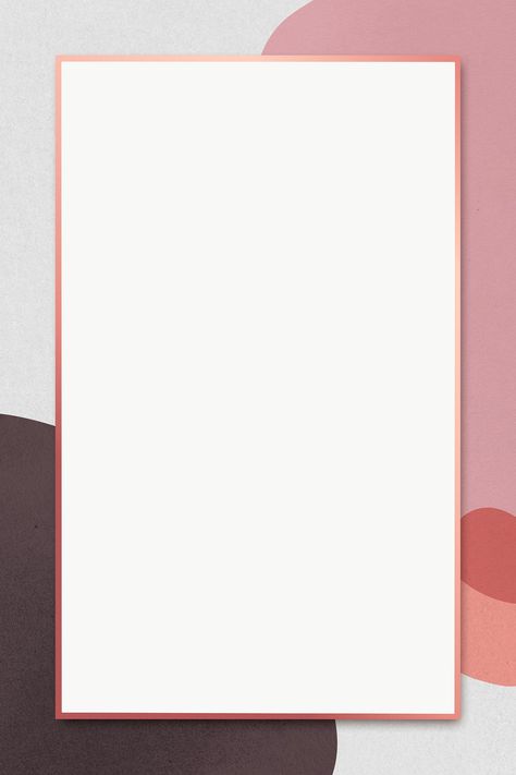 Powerpoint Background Design Portrait, Background Design Portrait, Frame Border Design Png, Pink Brown Background, Border Portrait, Cool Powerpoint Backgrounds, Template Border, Portrait Template, 2d Abstract