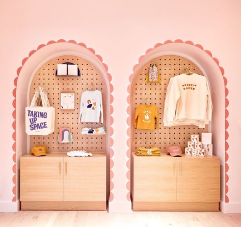 Kids Store Display, Private Workspace, Kids Cafe, Creative Industry, Baby Bunting, Kids Bedrooms, Yellow Daisies, Store Ideas, The Wing