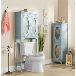 Furniture | Seventh Avenue Small Bathroom Table Ideas, Victorian Bathroom Vintage, Towel Cabinet, Toilet Closet, Clever Bathroom Storage, Over The Toilet Cabinet, Floral Resin, Bathroom Storage Solutions, Bathroom Remodel Pictures