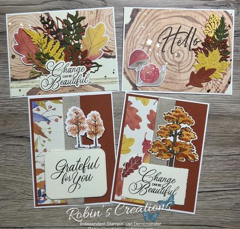 Stampin Up Paper Pumpkin, Wood Card, Happy October, Flower Mound, Plastic Envelopes, Paper Storage, Fall Cards, September 2024, Hello Beautiful