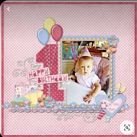 First Birthday Scrapbook Layouts, 1st Birthday Scrapbook Pages, 1st Birthday Scrapbook Layouts, First Birthday Scrapbook Ideas, Scrapbook 2024, Scrapbook Birthday, Baby Boy Scrapbook Layouts, Birthday Scrapbook Layouts, Birthday Scrapbook Pages