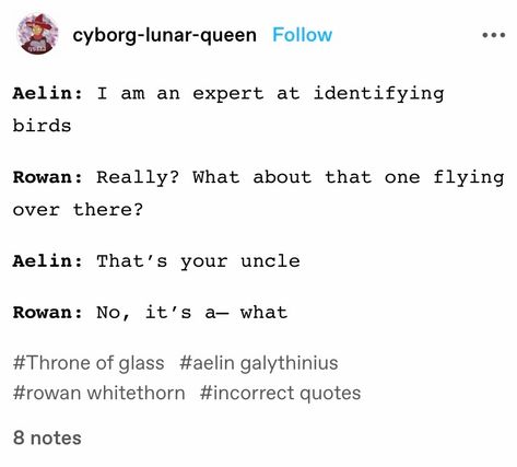 Tog Funny, Tog Headcannons, Sorcha And Dorian Tog Fanart, Tog Sorcha And Dorian, Tog Memes Funny, Rowan E Aelin Memes, Throne Of Glass Quotes, Book Prompts, Throne Of Glass Books