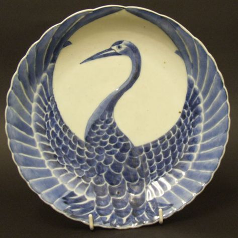 Ashmolean Museum, Herons, Porcelain Dish, China Painting, Porcelain Art, Art Japonais, Antique Ceramics, Japanese Porcelain, Ceramics Ideas Pottery