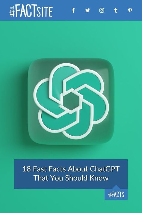 With over 175 billion parameters and training on diverse text sources, ChatGPT can perform various language tasks, from translation to writing poetry. Despite limitations, it has the potential to revolutionize the field of AI & NLP. Yet, its use is limited due to concerns over accuracy and potential misuse. Here you'll discover 18 fast facts about ChatGPT, the advanced AI model developed by OpenAI. #TheFactSite #Facts #ChatGPT #OpenAI #ArtificialIntelligence Technology Facts, Movie Plot, Halloween Facts, Learn Facts, Fast Facts, Random Facts, Writing Poetry, Futuristic Technology, Content Writing