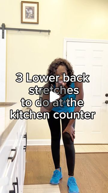 Bernice-Online Fitness Coach Modified Workouts on Instagram: "Try these 3 lower back stretches at the kitchen counter and let me know how you feel. Remember, none of these positions should be excruciating. If it is, you’re doing something wrong. STOP.  Try them and leave a comment. #lowerback #lowerbackstretches #seniorfitness #beginner #homeworkout #athomeworkout #athomefitness #homeworkoutideas #fitness #workoutmotivation" Lower Back Stretches, Quick Morning Workout, Bed Workout, Low Back Stretches, Online Fitness Coaching, Healthy Quotes, Body Ache, Back Stretches, Senior Fitness