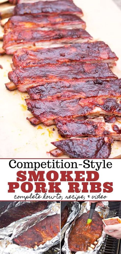 321 Smoked Ribs, Smoked Pork Spare Ribs, 3 2 1 Ribs, Smoked Pork Recipes, Smoked Pork Tenderloin, Smoked Pork Shoulder, Smoked Pork Loin, Smoked Pork Ribs, Pork Rib Recipes