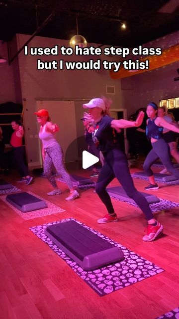 FLY DANCE FITNESS ®️ on Instagram: "Step aerobics is back. 🙌🏻  Whether you’re reliving your step era or trying it for the first time, our So Fly Step class has got you covered.   Designed with beginners in mind, we keep it simple and fun to get that workout done.   You can catch it in our studio or virtually every Sunday at 8:30am. 🎉  #stepaerobics #step #cardioworkout #funworkout #workoutfromhome" Step Aerobics Routine, Step Aerobic Workout, Step Aerobics, Aerobics Workout, Dance Fitness, Simple Graphic, Dance Workout, Workout For Beginners, Keep It Simple