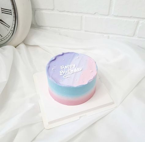 Pastel Pallet, Lunchbox Cake, Minimalist Cake, Birthday Blast, Mocha Cake, Baby Cake Smash, Korean Cake, Simple Cake Designs, Birthday Cake Chocolate