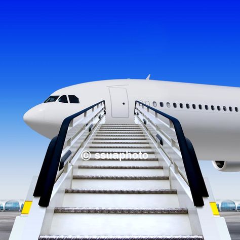 white ramp in airport near the plane | Royalty-Free Images, stock photography | #airstairs #aircraft #tour #tourism #transport #transportation #trap #travel #trip #vacation #voyage #ramp #airliner #airplane #airport #aviation #coming #late #cunctation #delay #flight #gang-plank #industrial #industry #jet #journey #ladder #land #leave #parked #plane #rapid #rise #stair #staircases #stairway #takeoff #tardiness #lag #walk-way #white #ssuaphoto #stock #photography #wallpaper #wallpapers White Plane, In Airport, At Airport, Photo Stock Images, Alam Yang Indah, 3d Illustration, Royalty Free Photos, Adobe Stock, Free Photos