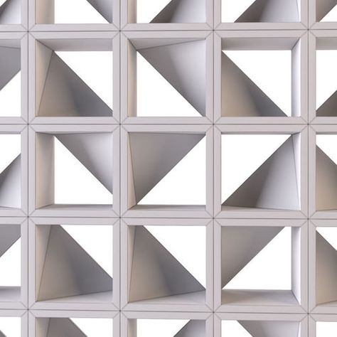 cobogo geometrical panel 1 3d model max obj fbx 4 Ventilation Block, Jalli Design, Healthcare Interior Design, Classic Facade, Restaurant Plan, Metal Facade, 3d Printing Art, Tile Texture, Aquarium Design