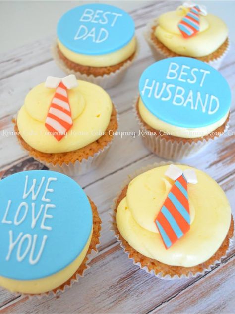 Cupcakes For Husband Birthday, Dad Cupcakes, Birthday Cupcakes Ideas, Birthday Cake For Husband, Cake For Husband, Cupcakes Ideas, Chocolate Cake Decoration, 30th Bday, Cupcake Designs