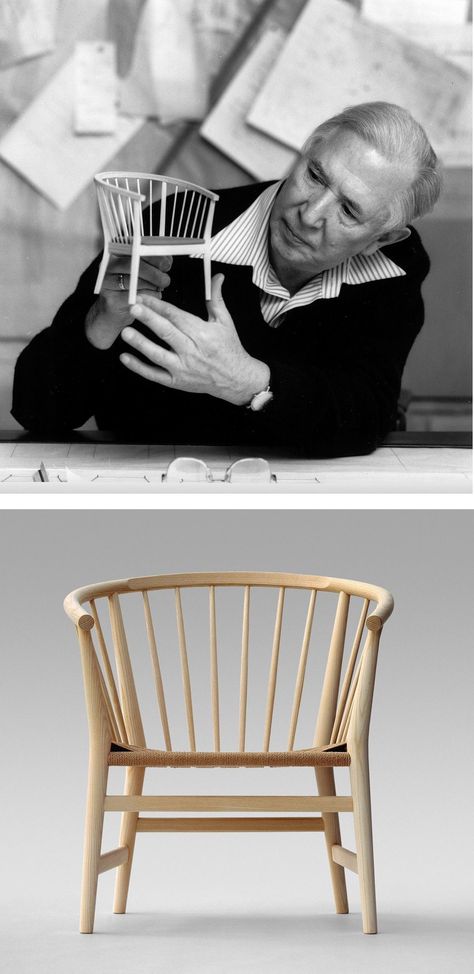 Hans Wegner Chair, Hans Wegner Furniture, Famous Furniture Designers, Chinese Furniture, Scandi Design, Hans Wegner, Hybrid Design, Teds Woodworking, Woodworking Projects Plans