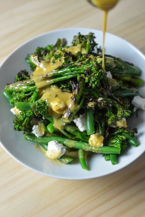 Charred Broccolini and Green Bean Salad Green Bean Salad, Green Bean Salads, Bean Salad, Green Bean, Elevate Your Home, Home Cooking, Green Beans, The Amazing, Salad