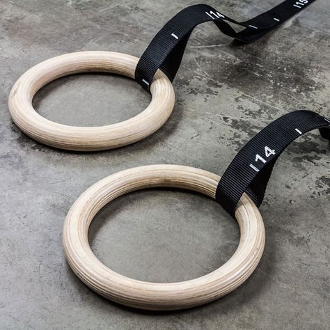 Amazon.com : Rep Wood Gymnastic Rings with Numbered Straps - Perfect for Cross-Training Workouts, Gymnastics and Conditioning : Sports & Outdoors Workouts Gymnastics, Gym Rings, Gymnastics Rings, Gymnastic Rings, Cross Training Workouts, Rings Aesthetic, Training Workouts, Body Condition, Workout Inspiration