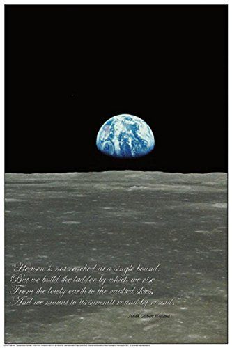 Earthrise Earth Rising over Moon Horizon Poster 24 x 36in * Continue to the product at the image link.Note:It is affiliate link to Amazon. Earth Rise, Blacklight Posters, Space Facts, Earth And Space Science, Educational Poster, Space Poster, Earth From Space, Education Poster, Space Science