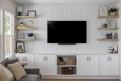 Cabinets Under Tv, Under Tv Cabinet, Whole House Remodel, Under Tv, Modern Family Rooms, Entertainment Cabinet, Camp Furniture, San Clemente, House Remodel