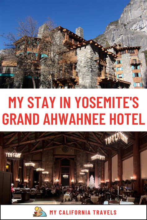 Discover the charm of historic lodging in Yosemite at the Ahwahnee Hotel. My review covers the luxurious amenities, stunning architecture, and unique history of this iconic hotel. Ideal for those seeking a mix of comfort and tradition, the Ahwahnee offers elegant rooms, fine dining, and easy access to Yosemite's top attractions. Experience the best of Yosemite's hospitality with a stay at this renowned hotel. Awhanee Hotel Yosemite, Ahwahnee Hotel, Stunning Architecture, California National Parks, Yosemite National, California Travel, Yosemite National Park, Pros And Cons, Fine Dining