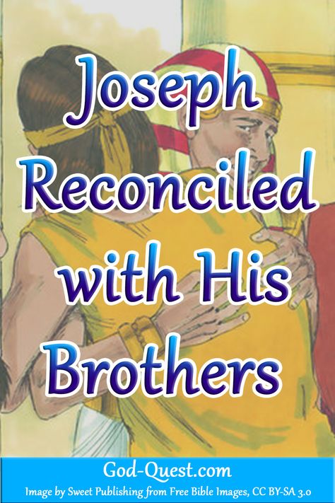 Together repentance and forgiveness counteract the devastation of sin. Discover the truth about Joseph's reconciliation with his brothers at God-Quest.com. Joseph Forgives His Brothers Craft, Joseph Forgives His Brothers, Forgiveness Craft, Joseph's Brothers, Free Bible Images, Bible Study Activities, True Repentance, Bible Activities, Sunday School Ideas