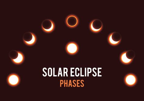 Download Solar Eclipse Phases for free Solar Eclipse, Solar, For Free, Clip Art