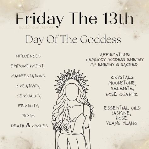 Friday 13th Ritual, Divine Feminine Ritual, Friday The 13th Ritual, Self Commitment, Venus Energy, Green Witchery, Self Care Bath, Moon Lady, Goddess Magick