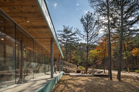 Healing Center Architecture, Visitor Center Architecture, Forest Restaurant, College Nursing, Visitors Center, Healing Center, Lijiang, Experience Center, Rehabilitation Center