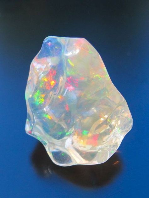 Mexican Fire Opal Arte Judaica, Mexican Fire Opal, Pretty Rocks, Beautiful Rocks, Mineral Stone, Minerals And Gemstones, Rocks And Gems, Gems And Minerals, Crystal Gems