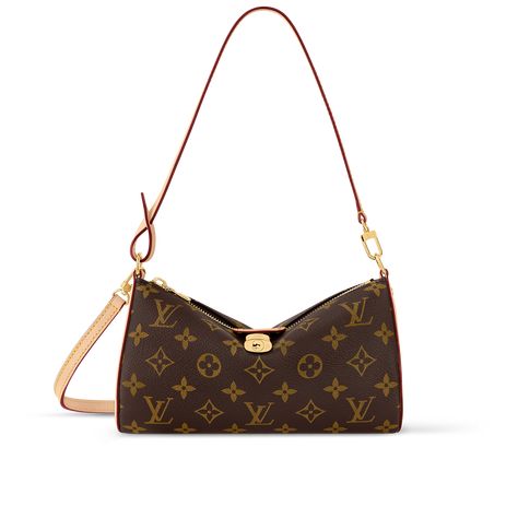 LOUIS VUITTON® - Pochette Tirette - Monogram Luis Viton Bags, Designer Everyday Bag, Lv Pochette Accessories Outfit, Must Have Designer Bags, Purses Louis Vuitton, Louis Vuitton New Bags, Small Designer Bags, Mini Designer Bags, Lv Crossbody Bag