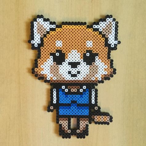 Perler Anime, Anime Perler, Bead Templates, Hama Art, Geeky Craft, Perler Creations, Chat Kawaii, Pearl Beads Pattern, Perler Ideas