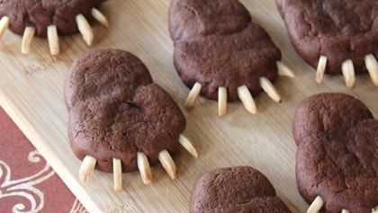 Chocolate Bear Paws | Disney News Sloth Party Food, Jungle Theme Party Food, Bear Claw Cookies, Animal Themed Food, Safari Snacks, Woodland Baby Shower Theme Decorations, Woodland Baby Shower Theme Boy, Woodland Baby Shower Food, Brave Birthday Party