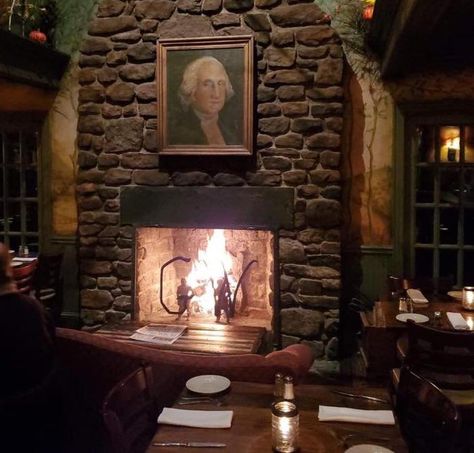 Relax by the roaring fieldstone fireplace and enjoy the cozy beauty of one of the oldest restaurants in Connecticut. Colonial Restaurant, Fieldstone Fireplace, Missouri State Parks, Colonial Home, Save Room, Colonial House, Best Hikes, House Made, Covered Patio