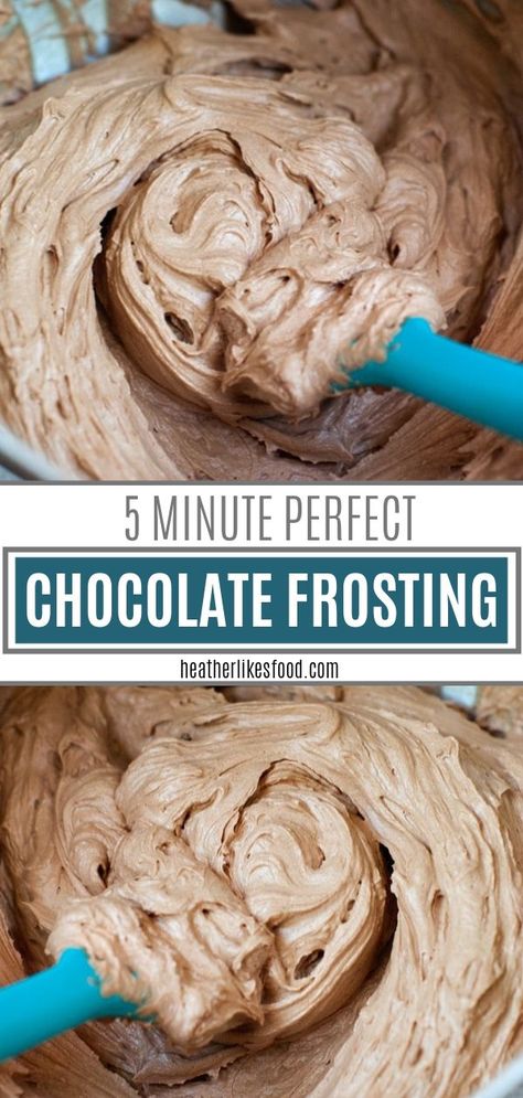 Easy Icing For Chocolate Cake, 5 Minute Frosting, Chocolate Pudding Cool Whip Frosting, Chocolate Fluffy Frosting, Light Chocolate Icing, Easy Homemade Icing For Cake, Creamy Icing For Cake, Homemade Chocolate Icing For Cake, Diy Chocolate Icing