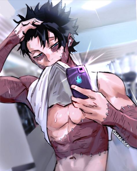 @ sharl0ck_
#dabifanart
#dabi
#touyatodoroki
#toyatodoroki
#mha
#mhafanart Carla Tsukinami, Casa Anime, At Gym, Anime Villians, Hottest Anime Characters, Anime Guys Shirtless, My Hero Academia Episodes, Anime Boyfriend