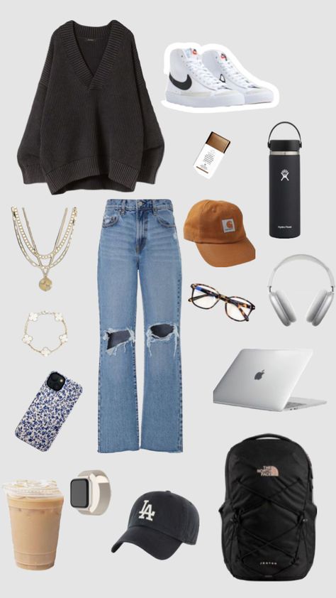 Everyday School Outfits, Mode Teenager, Simple Outfits For School, Quiet Girl, Outfit Inspo Casual, Casual Preppy Outfits, Trendy Outfits For Teens, Casual School Outfits, Cute Comfy Outfits