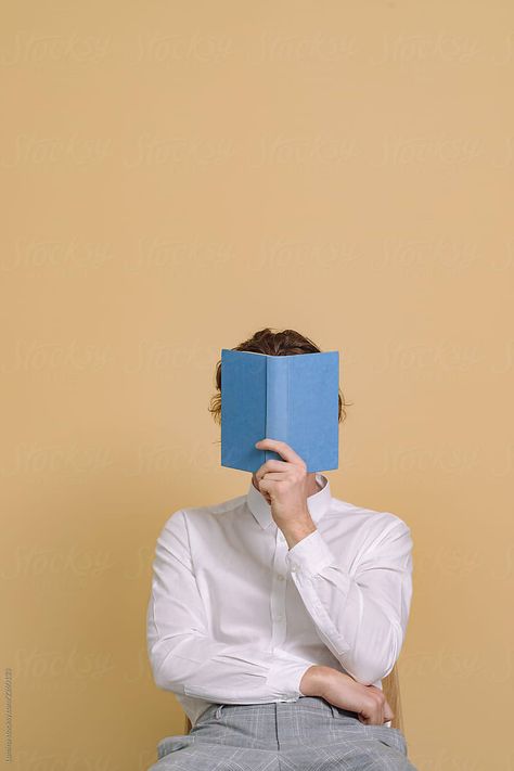 Person With Book Reference, Person Reading Reference, Poses With Books Photo Ideas, Holding Book Pose Reference, A Person Reading A Book, Pose With Book, Reading Book Pose, Reading Book Photography, Holding Book Reference