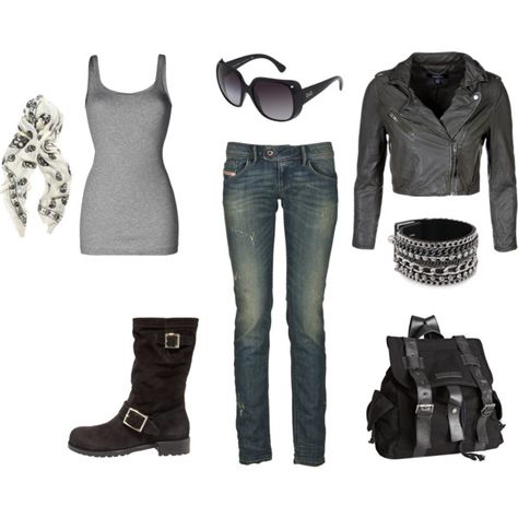 like Biker Chic Fashion, Biker Outfits, Gemma Teller, Biker Chick Style, Biker Chick Outfit, Biker Girl Outfits, Biker Babe, Biker Outfit, Boating Outfit