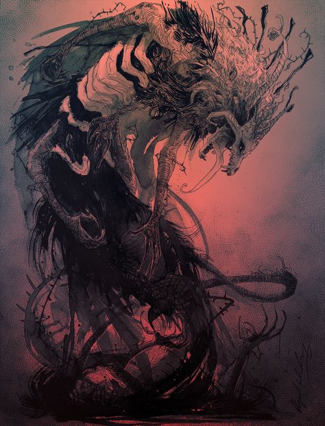 Pinterest Chise Hatori, Elias Ainsworth, Ancient Magus Bride, Graphisches Design, The Ancient Magus Bride, Výtvarné Reference, 다크 판타지, Animale Rare, Monster Concept Art