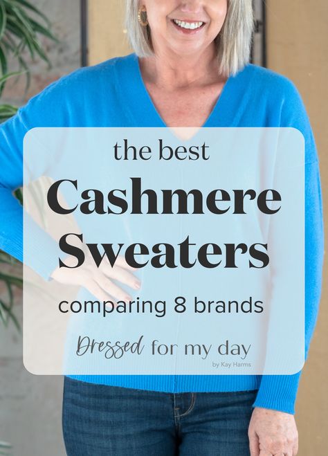 the best Cashmere Sweaters _ comparing 8 brands Cashmere Sweater Outfit, Cream Cashmere Sweater, Dressed For My Day, Winter Sweater Outfits, Pullovers Outfit, Cashmere Outfits, Cashmere Sweater Women, Comfortable Sweater, Style Inspiration Fall