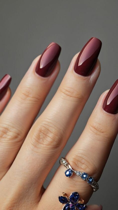 Discover the top fall nail colors for 2024 including gel Early OPI Neutral Dark DND and more Find design ideas for cute light and dark gel manicures perfect for green brown skin tones Squoval Nails Fall Colors, Autumn Nails Burgundy, Jewel Tone Nails, Opi Neutral, Fall Nail Colors Opi, Mom Nails, Opi Fall, Colors For 2024, Leaves Changing Color