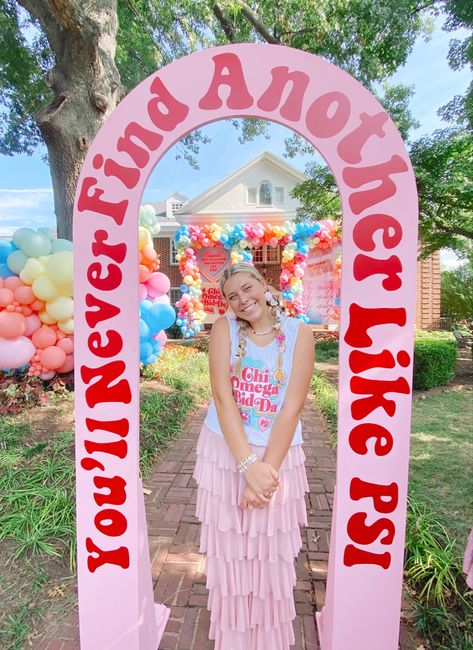 Sorority Membership Ideas, Alumnae Events Sorority Ideas, Sorority Bid Day Decorations, Founders Day Decoration Ideas, Taylor Swift Bid Day, Sorority Recruitment Themes Decoration, Tropical Bid Day, Sorority Recruitment Themes Ideas, Bid Day Decor