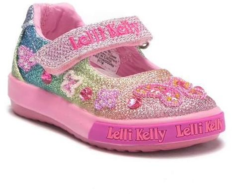 Lelli Kelly Rainbow Jackie Embellished Mary Jane Sneaker (Baby & Toddler) Lelli Kelly, Kids Rainbow, Rainbow Hearts, Heart Shoes, Baby Sneakers, Rainbow Kids, Baby Boots, Kids Sneakers, Big Kid