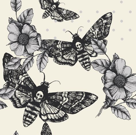 Tattoo Papillon, Deaths Head, Insect Tattoo, Theme Tattoo, Hawk Moth, Moth Tattoo, 8bit Art, 1 Tattoo, Arte Inspo