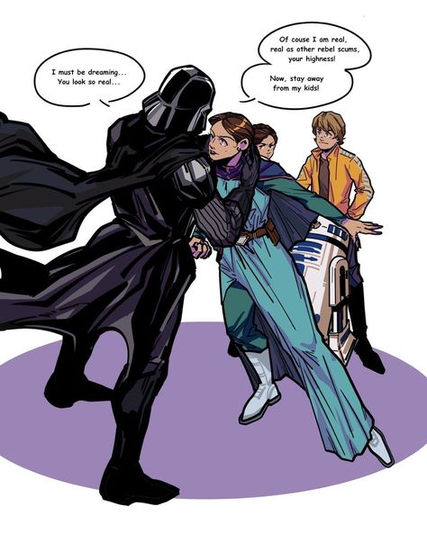 Intersting AU. I can see this happen. Padme surviving. Hmmm...food for thought. Star Wars Clones, Star Wars Meme, Anakin Vader, Anakin And Padme, Star Wars Anakin, Star Wars Drawings, Star Wars 2, Star Wars Comics, Star Wars Ships