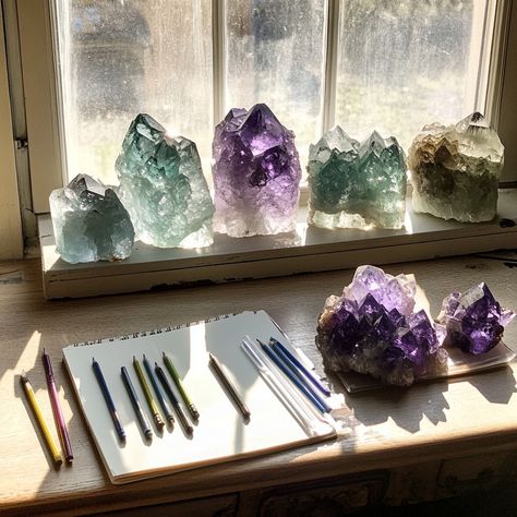 Fluorite is your essential crystal for a balanced and successful school year 💜📝 Celebrated for its protective and cleansing properties, fluorite helps to clear negative energy and enhance mental acuity. It's the ideal tool for students aiming to stay focused, calm, and organized. #StudentLife #HealingCrystals #FluoriteMagic #backtoschool2024 #BackToSchool #fluoritetower #fluoritecrystal Clear Negative Energy, Fluorite Crystal, Crystal Meanings, Chakra Crystals, Crystal Grid, Student Life, Stay Focused, Negative Energy, Crystals And Gemstones