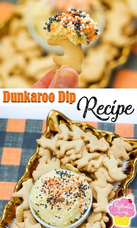 Dip For Animal Crackers Cool Whip, Recipes With Animal Crackers, Animal Cookie Dip, Dip For Animal Crackers, Animal Cracker Dip, Dunkaroo Dip Recipe, Animal Crackers Recipe, Cake Dip Recipe, Dunkaroo Dip