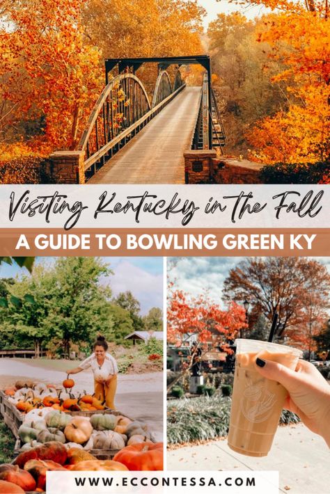 Kentucky in Fall: A Travel Guide to Bowling Green, KY - East Coast Contessa Things To Do In Bowling Green Kentucky, Kentucky Camping, Dinner Train, Cumberland Gap, Bowling Green Kentucky, Mammoth Cave National Park, Kentucky Travel, Alabama Travel, Mesa Verde National Park