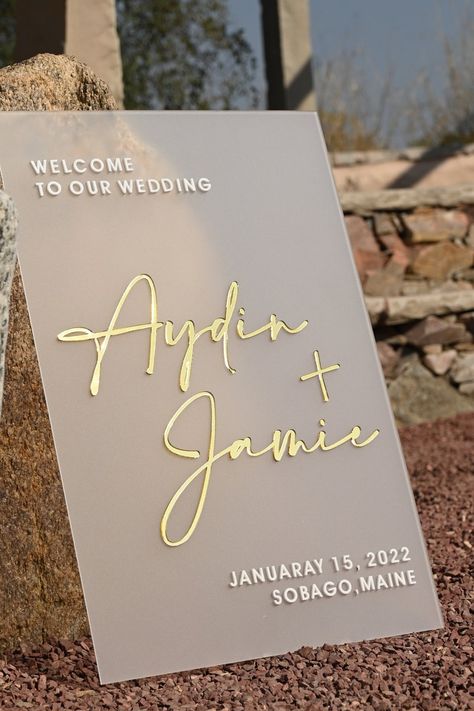 Frosted Acrylic Wedding Welcome Sign acrylic Welcome Sign - Etsy Vietnam Wedding Signage Acrylic, Acrylic Welcome Sign Wedding, Wedding Welcome Sign Acrylic, Welcome Sign Acrylic, Acrylic Wedding Welcome Sign, Wedding Entrance Sign, Entrance Signage, Acrylic Welcome Sign, Reception Entrance