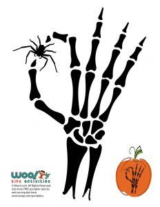 Skulls and Skeleton Pumpkin Templates to Carve | Woo! Jr. Kids Activities Skeleton Pumpkin Carving, Printable Pumpkin Carving Stencils, Pumpkin Carving Stencils Templates, Spider Skeleton, Marshmallow Shooter, Pumpkin Templates, Printable Pumpkin Stencils, Pumpkin Stencils Free, Carve Pumpkins