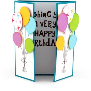 Silhouette Design Store - View Design #200144: gatefold birthday balloon card Happy Birthday Cards Diy, Birthday Card Drawing, Birthday Card Craft, Gatefold Cards, Homemade Birthday Cards, Bday Cards, 카드 디자인, Card Drawing, Cricut Cards